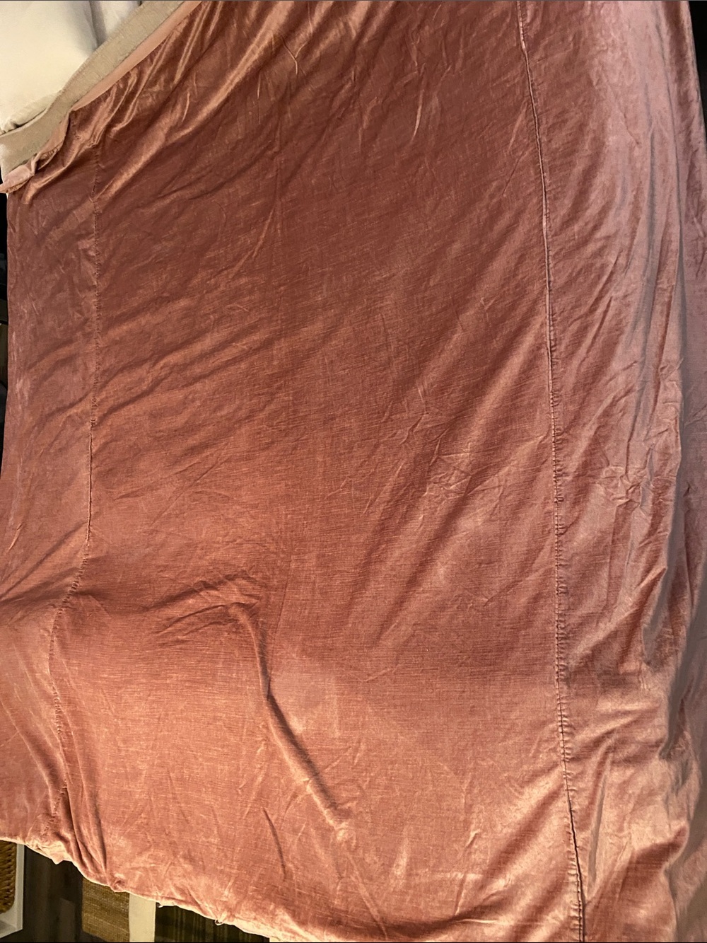 Pottery Barn Velvet Duvet Cover and Two Shams - Picture 3 of 12